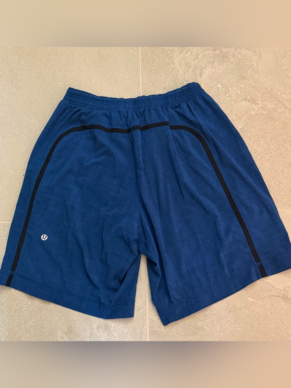 Lululemon Pace Breaker Shorts Men’s Medium Blue Athletic Running Gym - Picture 4 of 4
